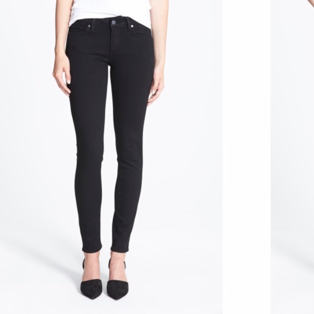 Paige verdugo ultra skinny black jeans